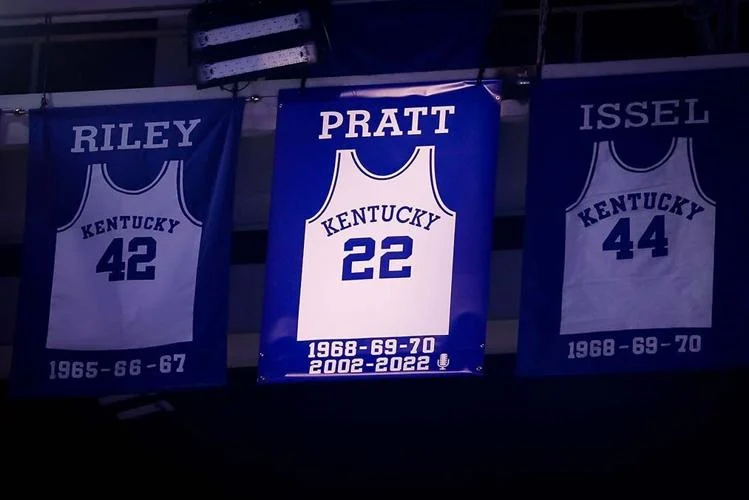 Figuratively, the retired jerseys hanging from the rafters of Rupp Arena